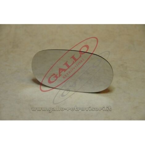 Vetro specchietto esterno lato dx compatibile con fiat barchetta