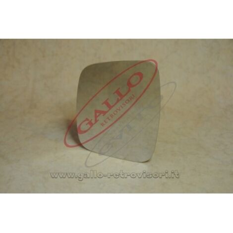Vetro specchietto esterno lato dx compatibile con fiat fiorino dal 2008