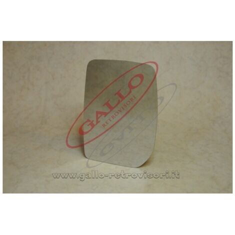 Vetro specchietto esterno lato dx compatibile con ford transit dal 2010 al 2014