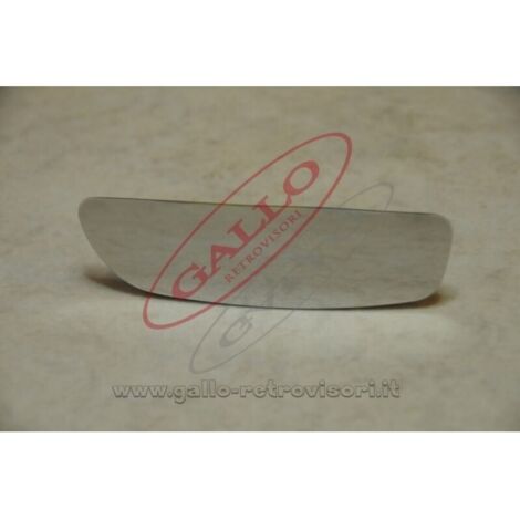 Vetro specchietto esterno lato sx compatibile con fiat doblo inferiore dal 2010
