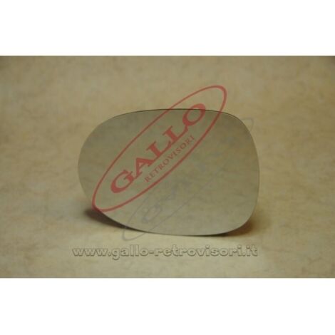 Vetro specchietto esterno lato sx compatibile con honda civic dal 2006 al 2011