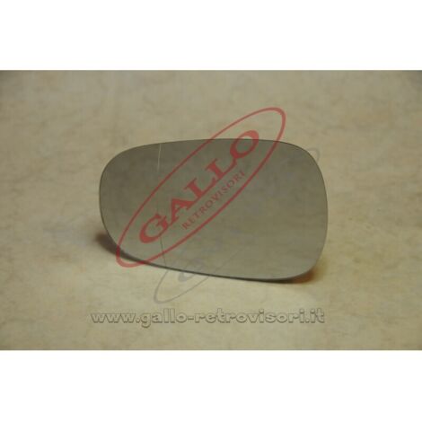 Vetro specchietto esterno lato sx compatibile con renault modus dal 2004 al 2008