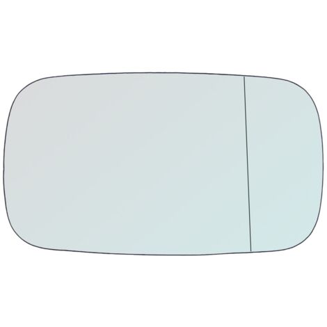 Vetro specchio nudo adesivo asf lato dx-passeggero per fiat punto i 1996-1999
