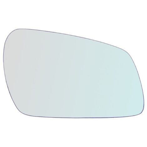 Vetro specchio nudo adesivo lato dx-passeggero per ford fiesta v (jh) solo 0508