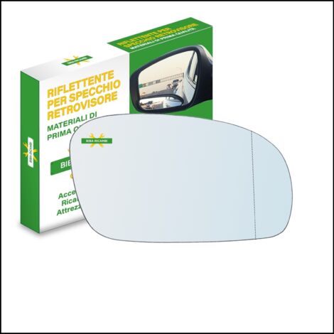 Vetro specchio retrovisore asferico lato dx-passeggero per daewoo espero dal 199