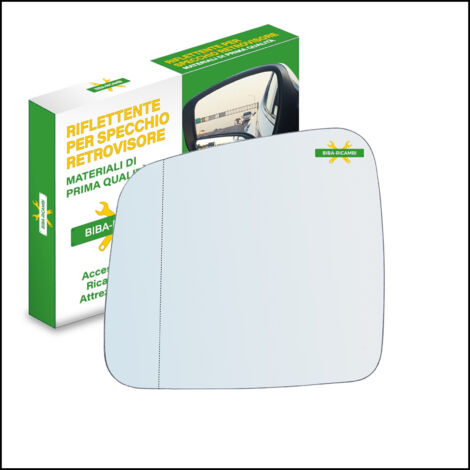 Vetro specchio retrovisore asferico lato sx-guidatore per jeep grand cherokee iv