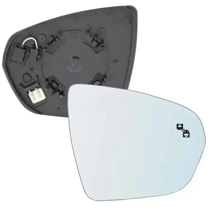 Vetro specchio retrovisore blind spot lato dx per ds 7 crossback (j) 2017-