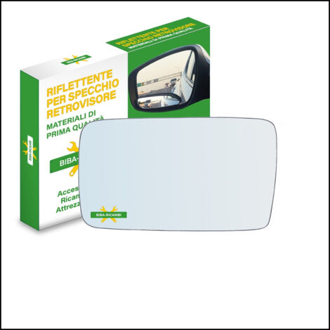 Vetro specchio retrovisore cromato lato sx-guidatore per seat ibiza ii (6k1) dal