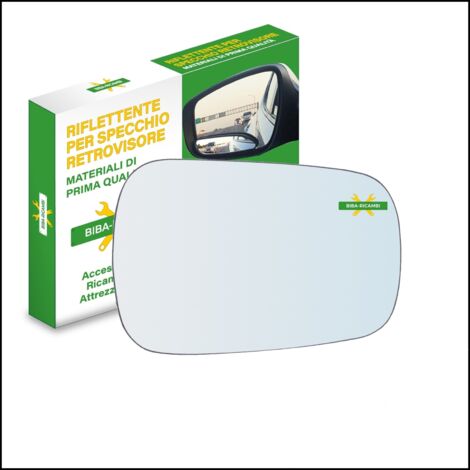 Vetro specchio retrovisore lato dx-passeggero per ford fusion (ju) solo dal 2002