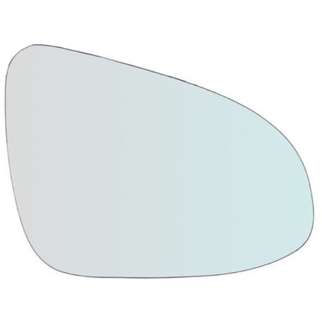Vetro specchio retrovisore lato dx per citroen c1 ii (pa) dal 2014-