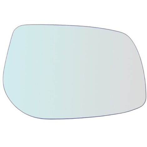 Vetro specchio retrovisore lato dx per toyota yaris ii (p9) dal 2005-2011