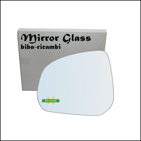 Vetro specchio retrovisore lato sx-guidatore per nissan pixo (ua0) dal 2009&gt