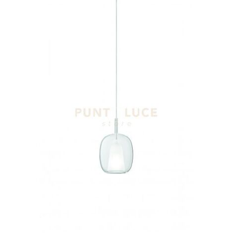 VETRO THELMA 3 TRASPARENTE D.19CM H.31CM 1 LUCE ATTACCO E27 BASE D'ATTACCO ACQUISTABILE SEPARATAMENTE