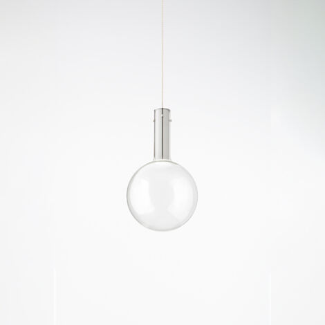 Vetro Trasparente Serie Ampolla D25Cm Con Cavo 200Cm
