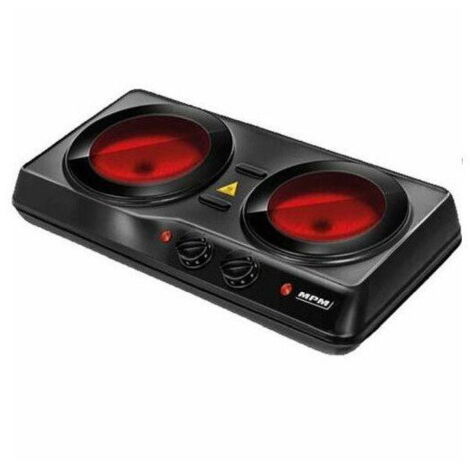Vetroceramica Portatile Mpm MKE-21 Nero
