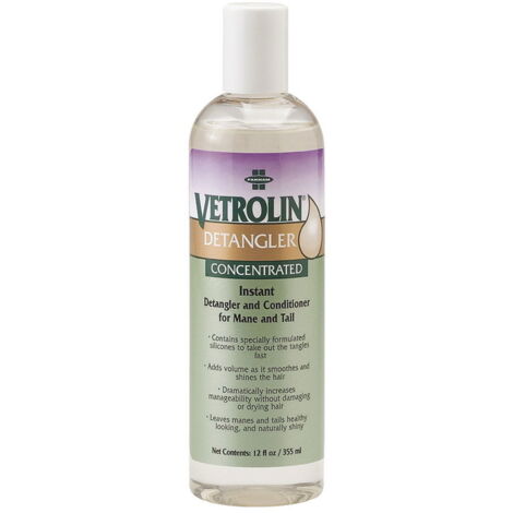 VETROLIN DETANGLER Farnam Districante istantaneo concentrato per coda e criniera 355 ml