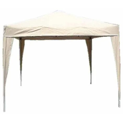 Vette Gazebo pieghevole Bianco
