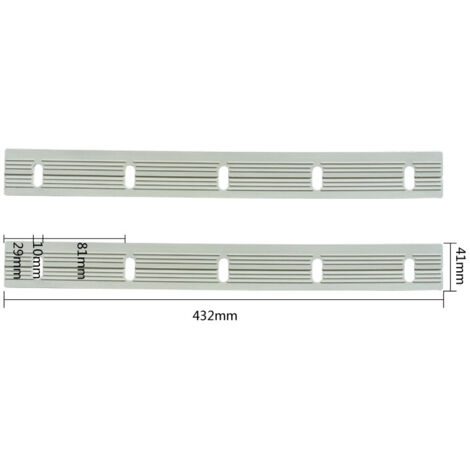 Veuillez vérifier les dimensions avant de commander. Accessoires pour aspirateurs industriels à traîneau, raclettes, bandes de caoutchouc.