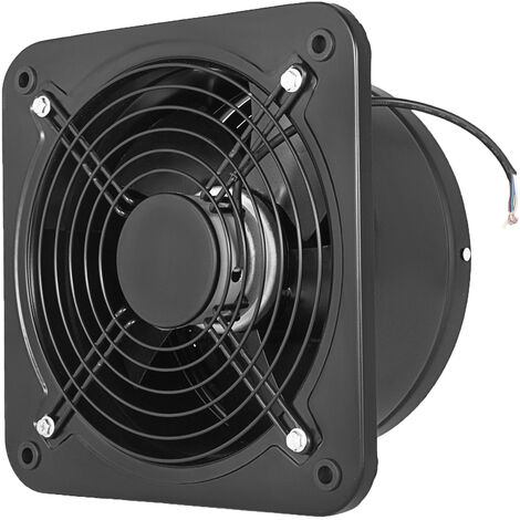 VEV Ventilateur deExtraction 250 mm, Extracteur deAir Industriel Commercial, Ventilation Murale en Metal, Ventilateur Aspiration Ventilation Volume deAir 2030 m³/h, Ventilateur Silencieux, Atelier