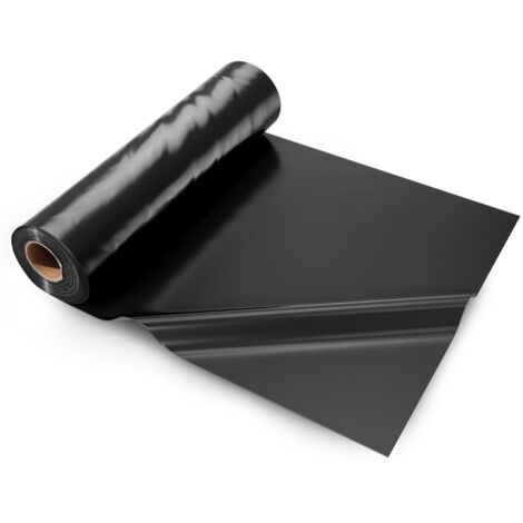 VEVOR 10 Mil Plastic Sheeting Heavy Duty 20' x 100', Thick Plastic Sheeting Roll, Plastic Drop Cloth Painters Tarp, Polyethylene Covering for Crawl Space Vapor Barrier, Multi-Purpose, Black