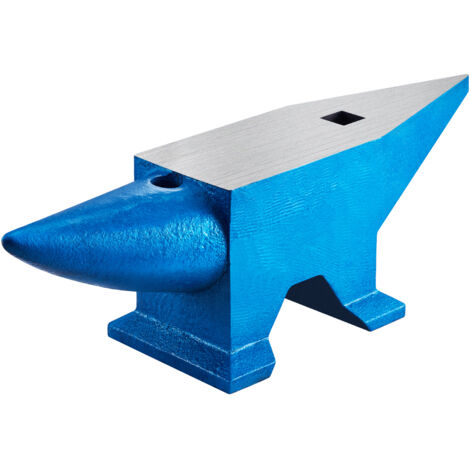 VEVOR 132.3lbs  Incudine Acciaio 60 kg  Incudine in Acciaio Blu Forgiatura Rivettatura Appiattimento Formatura del Metallo Lavorazione dei Metalli Trattamento