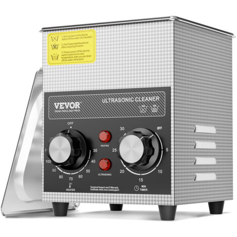 Ultraschallreiniger Mit Heizung - 40KHz, 18-22L, Digitaler Timer, Für Schmuck, Brille, Gebiss