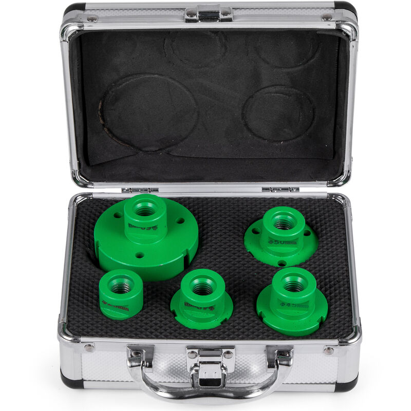 Vevor - 6 pcs Diamond Hole Saw Set Drill Core Bits M14 20/25/40/45/50/68 mm