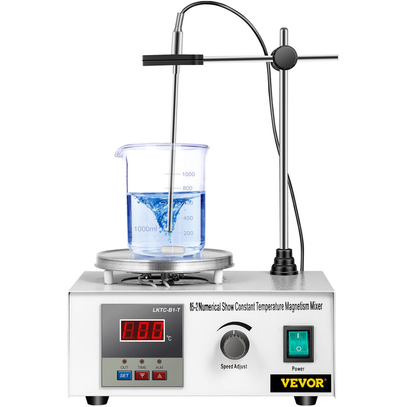 Image of 85-2 Magnetic Stirrer Mixer Hot Plate 1000ml Agitatore magnetico digitale mixer magnetico 300W Digital Display Magnetic Stirrer Mixer - Vevor