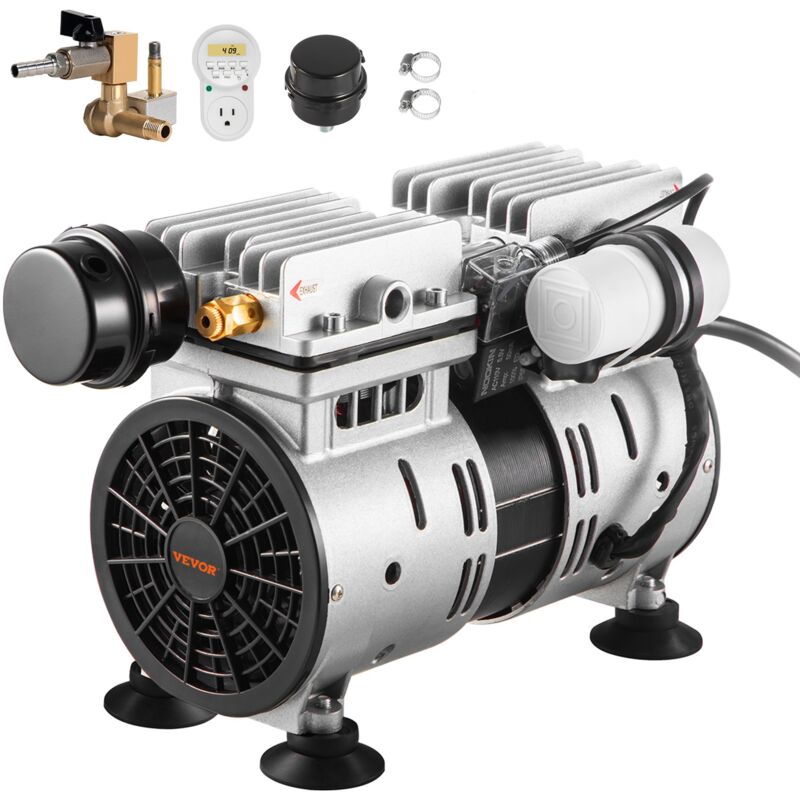 Mophorn - vevor Aerateur de bassin, 550 w, kit systeme deaeration de lac, 5,2 cfm pour etangs jusqua 3 acres profondeur 15 m avec compresseur deair,