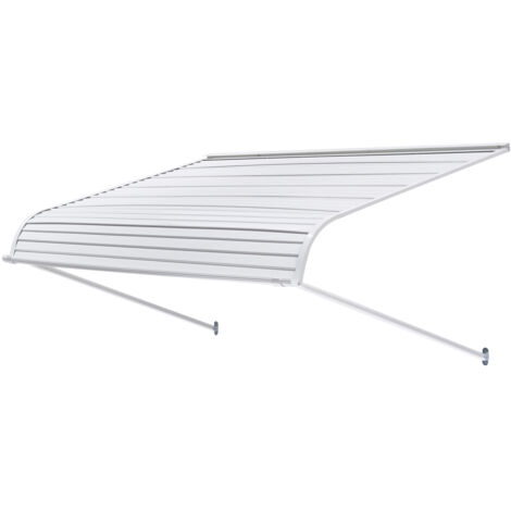 VEVOR Aluminum Awning 60 x 42 in, Durable Window Awning Door Canopy, Lightweight and Stable Aluminum Awnings for Doors Exterior Rain Snow Sunlight Protection for Door Entrance Windows Patio Porch