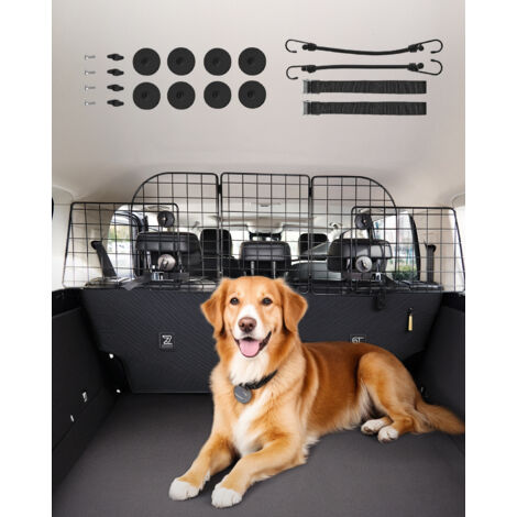 Siège Auto Pour Chien Grand Format - Étanche, Avec Hamac Et Fenêtre Aérée - Jusqu'à 100 Lb - 10