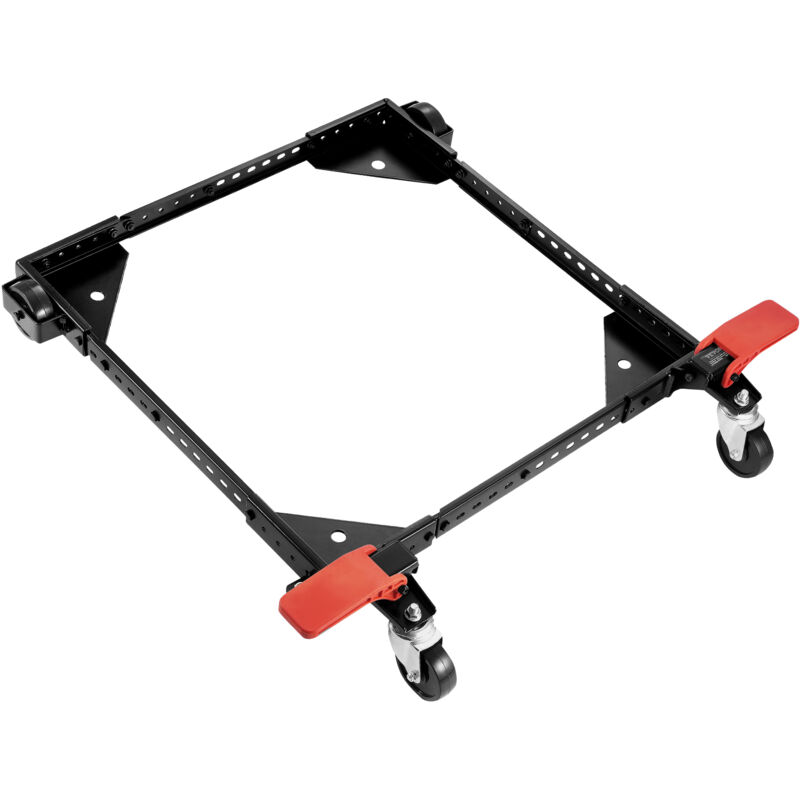 Base mobile VEVOR - 226,8 kg - Réglable 304-914 mm - Roues pivotantes - Acier Q235