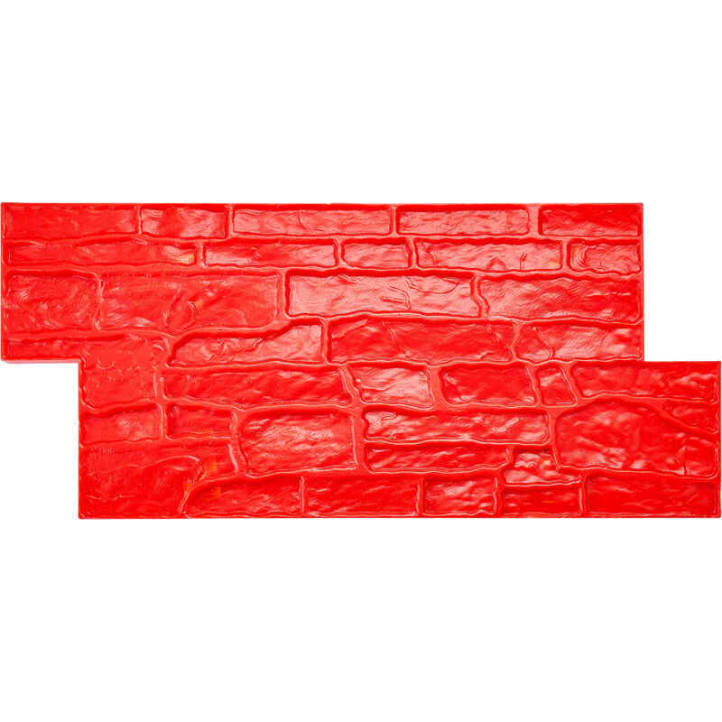 Vevor Betonstempelmatte, 71 X 30 X 1, 5 Cm, Betonstrukturhaut, Polyurethan-stempel, Steinfliesen-strukturmatte, Schieferbodenabdruck, Nahtloser Stempel,