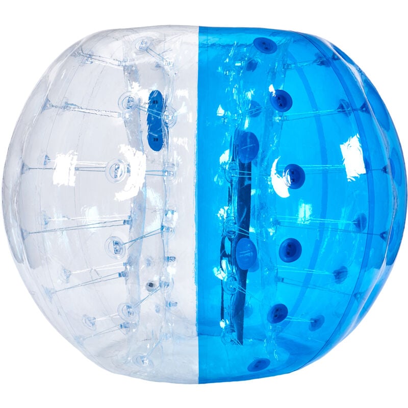 VEVOR Bulle Gonflable de 1,5 m, Balle Pare Chocs a Bulles en PVC pour Hamster Humain 0,8 mm deEpaisseur pour Adolescents et Adultes Jeux deEquipe en