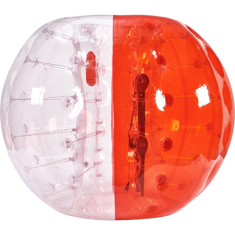 Vevor Bulle Gonflable de 1,5 m de Diametre, Balle Pare Chocs a Bulles en pvc pour Hamster Humain 0,8 mm deEpaisseur pour Adolescents et Adultes Jeux