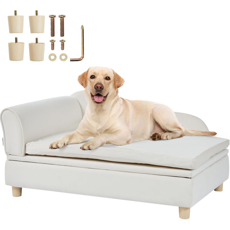 Mophorn - vevor Canape pour animal de compagnie, panier pour chien de grande taille et chat, canape-lit pour chien en velours doux, canape pour chat