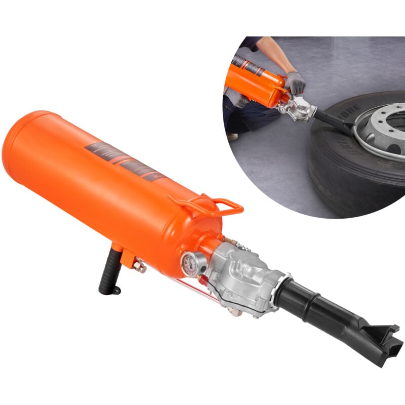 Vevor - Canon a Air 8 l Gonfleur de Pneus 120 psi Compresseur deAir Portable 85-116 psi Pression de Fonctionnement pour Tracteur Camion atv Voiture