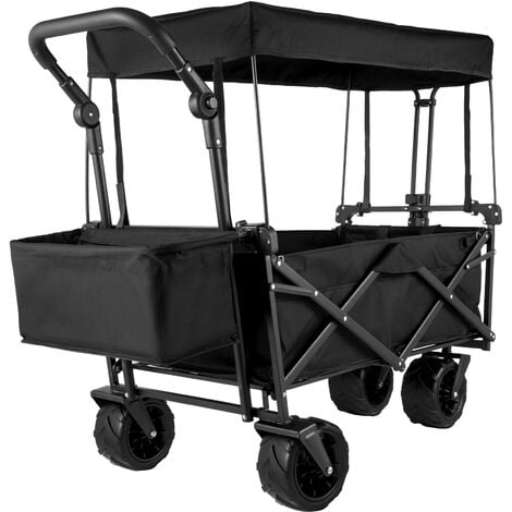 Carrito Plegable, Vagoneta Jardín Carrito, Carro Portátil para Acampar, Carro  Plegable con Rueda, Carro De Mano para Playa, para Jardín Playa Al Aire  Libre : : Hogar y cocina