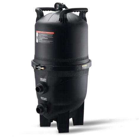 VEVOR Cartridge Pool Filter, 49 Sq.m Filter Area Inground Pool Filter, Above Ground Swimming Pool Filtration Filter System with Upgrade Filter &Leak-proof, for Hot Tubs, Spa, Inflatable Pool