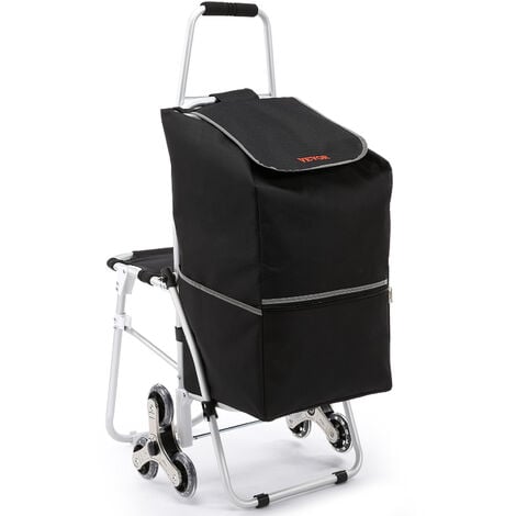 Chariot pour porte-bagages a' 3 roues multiples pour escaliers d'une  capacite' de 200 kg