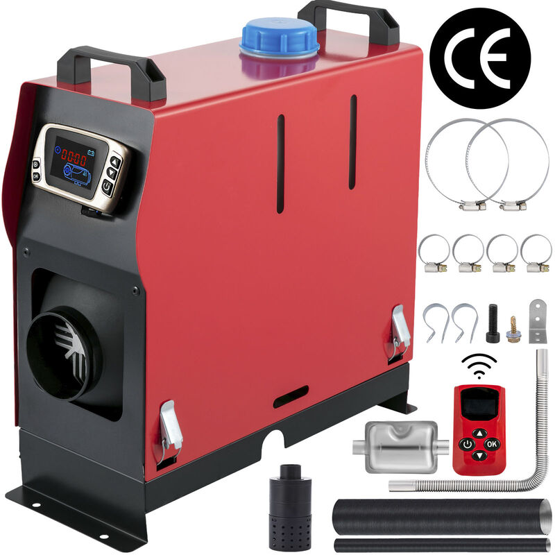 Mophorn - vevor Chauffage de Voiture Stationnement 12V 8KW Chauffage Diesel Voiture Diesel De Chauffage Chauffage Camping Car Diesel avec Switch lcd