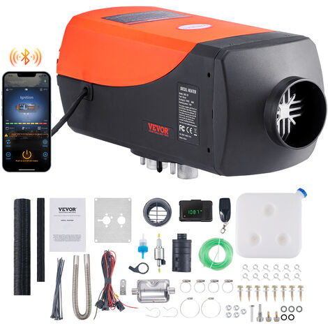 Chauffage D'air Diesel 5KW/8KW 12V Avec Télécommande - Pour Voiture, Camion, Bateau, Camping-car - Dégivrage Et Chauffage
