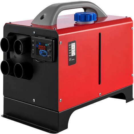 VEVOR Réservoir Diesel Portable 220 L Cuve de Ravitaillement Rouge avec  Pompe de Transfert 12 V Jauge Carburant Tuyau 4 m Buse Ravitaillement  Automatique pour Véhicules Appareils Agriculture Industrie