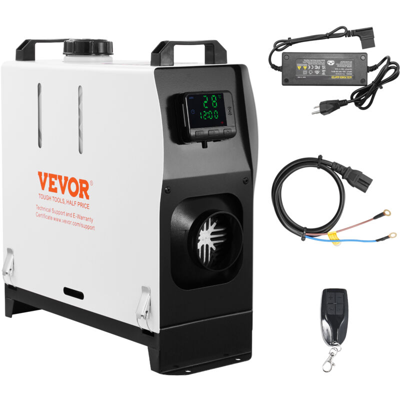 Mophorn - vevor Chauffage Diesel Tout-en-Un 5-8kW, Rechauffeur deAir Diesel avec Telecommande Ecran lcd, Chauffage Rapide, Faible Consommation de