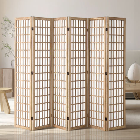 Cloison de séparation en tissu, séparateur de pièce pliable à 3 panneaux, paravent de confidentialité intérieur pour bureau, chambre, salle à manger, maison, autoportant, 228 x 52 x 184 cm, gris | FR