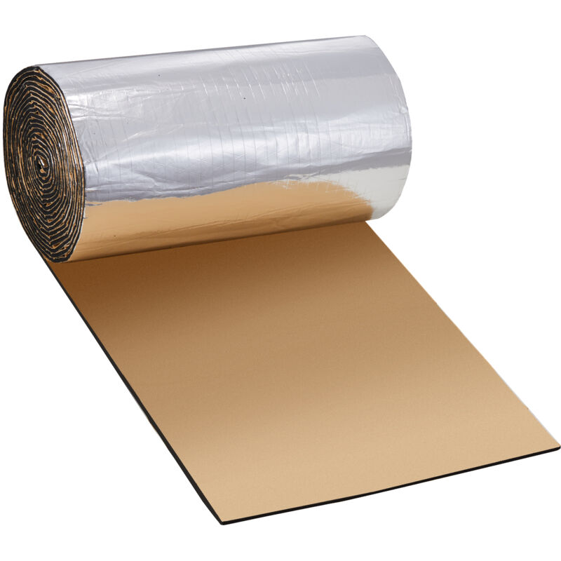 Mophorn Vevor Dämmmatte Auto 3, 3m² Antidröhnmatte 419, 1x8001mm Fahrzeugdämmung 200mil(5mm) Stärke Aluminium-folie Schallschutzmatte Hitzebeständig