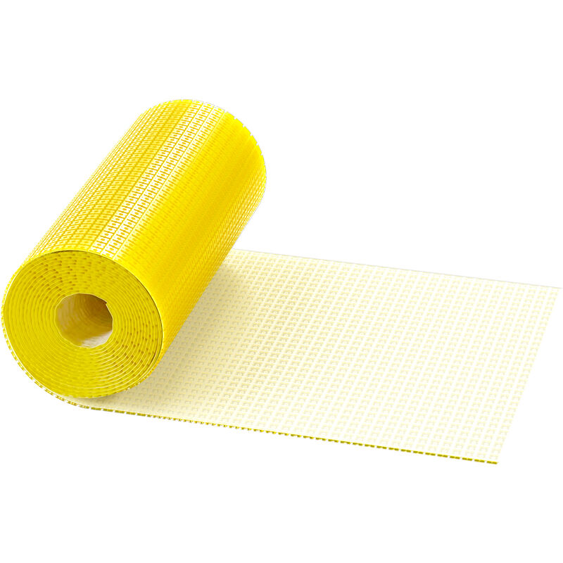 VEVOR Decoupling Membrane Made of Polyethylene, Decoupling Mat, 12.5 x 1 m (L x W), Sealing Strip with A Cover Area of 12.5 m², sealing, 3 mm