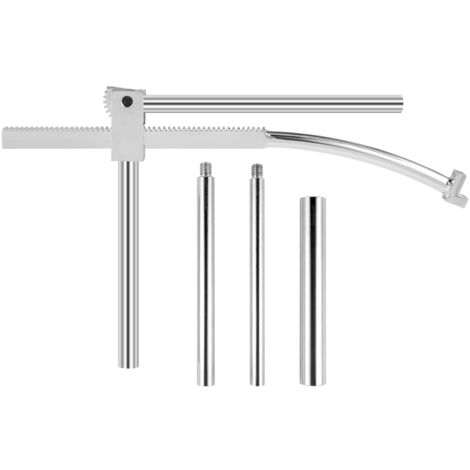 VEVOR Desmontadora de Neumáticos 16 '' a 21 '' con 1 Manga Moto Cambiador de Neumáticos Manual de Acero al Carbono Motorcycle Tire Changing Tools 3 Ejes para Montaje Desmontaje Ruedas de Motocicleta