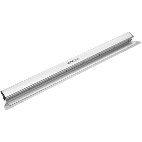 VEVOR Drywall Skimming Blade,48 inch Smoothing Knife,  Stainless Steel Blade & Aluminum Alloy Body Professional Skim Coat Tools For Drywall, Wipe/Drywall Knife, for Gyprock/WallBoard/Plasterboard