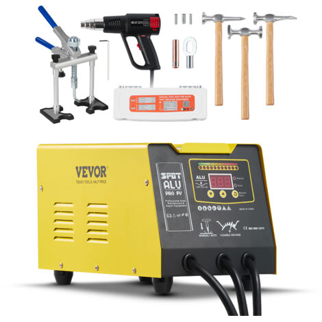 VEVOR Dual Pro Stud Welder Saldatore 300W con Modalita di Saldatura Automatica e Manuale, Macchina Riparare Ammaccature con Saldatura a Punti della Carrozzeria per Pannelli Carrozzeria in Alluminio